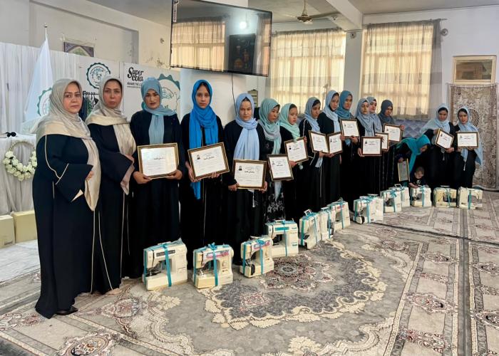 Donation of a sewing machine
